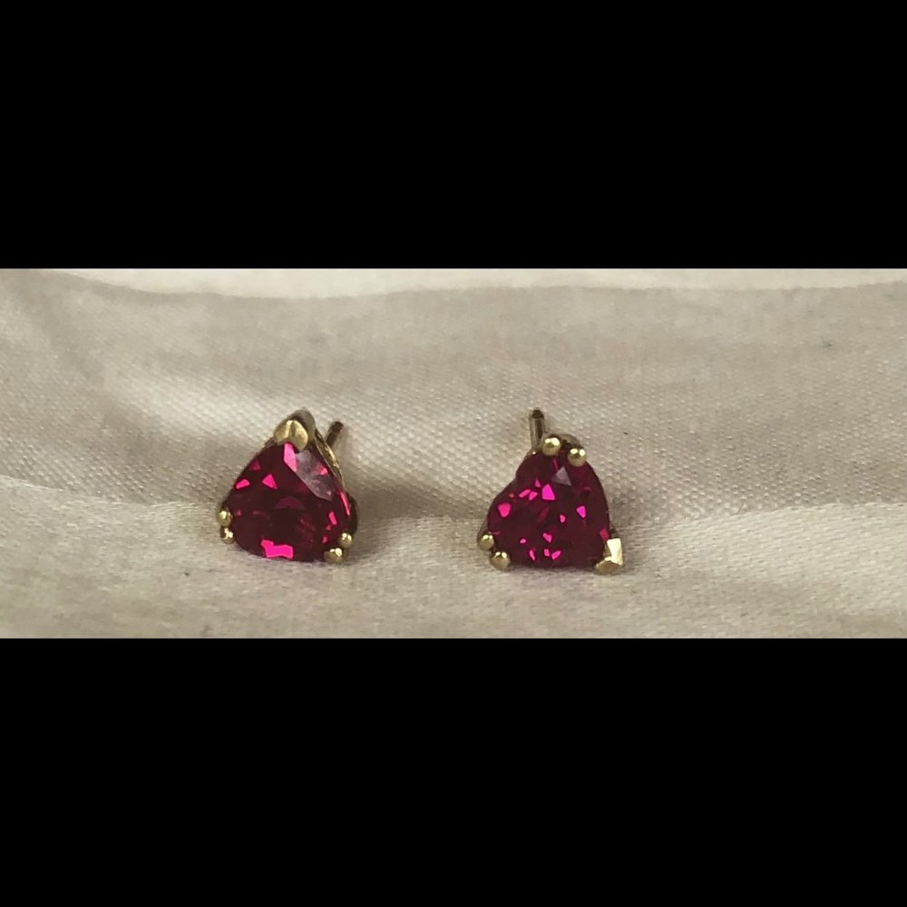 AAA Pink Sapphire Earrings